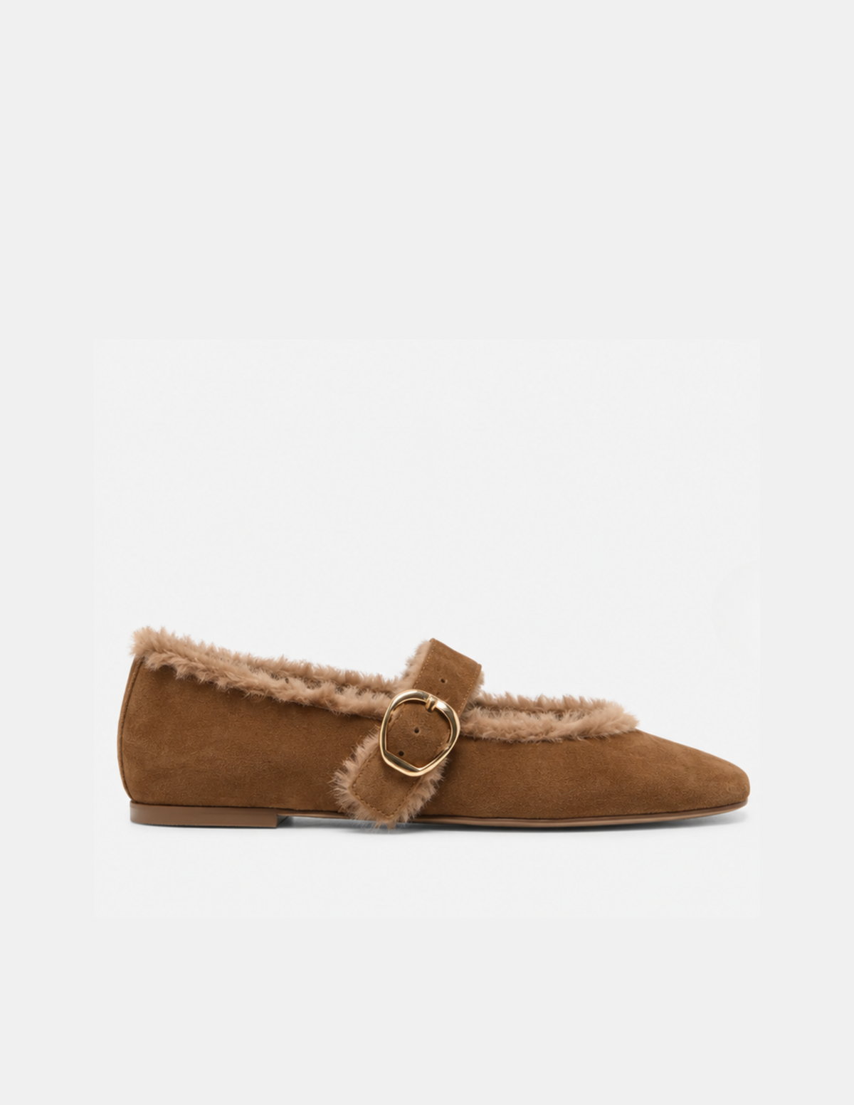 Dolce Vita Mella Plush Flats - Light Brown