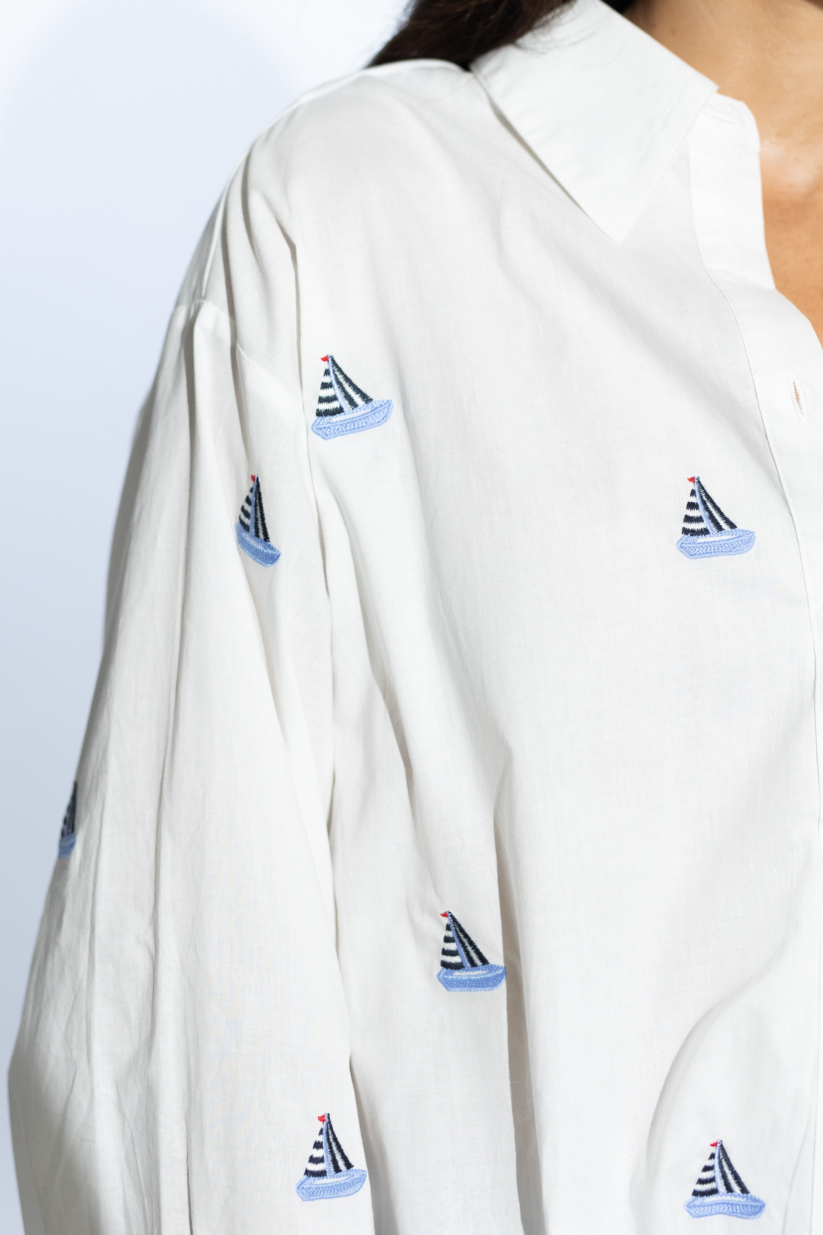 Sailboat Button Down Shirt