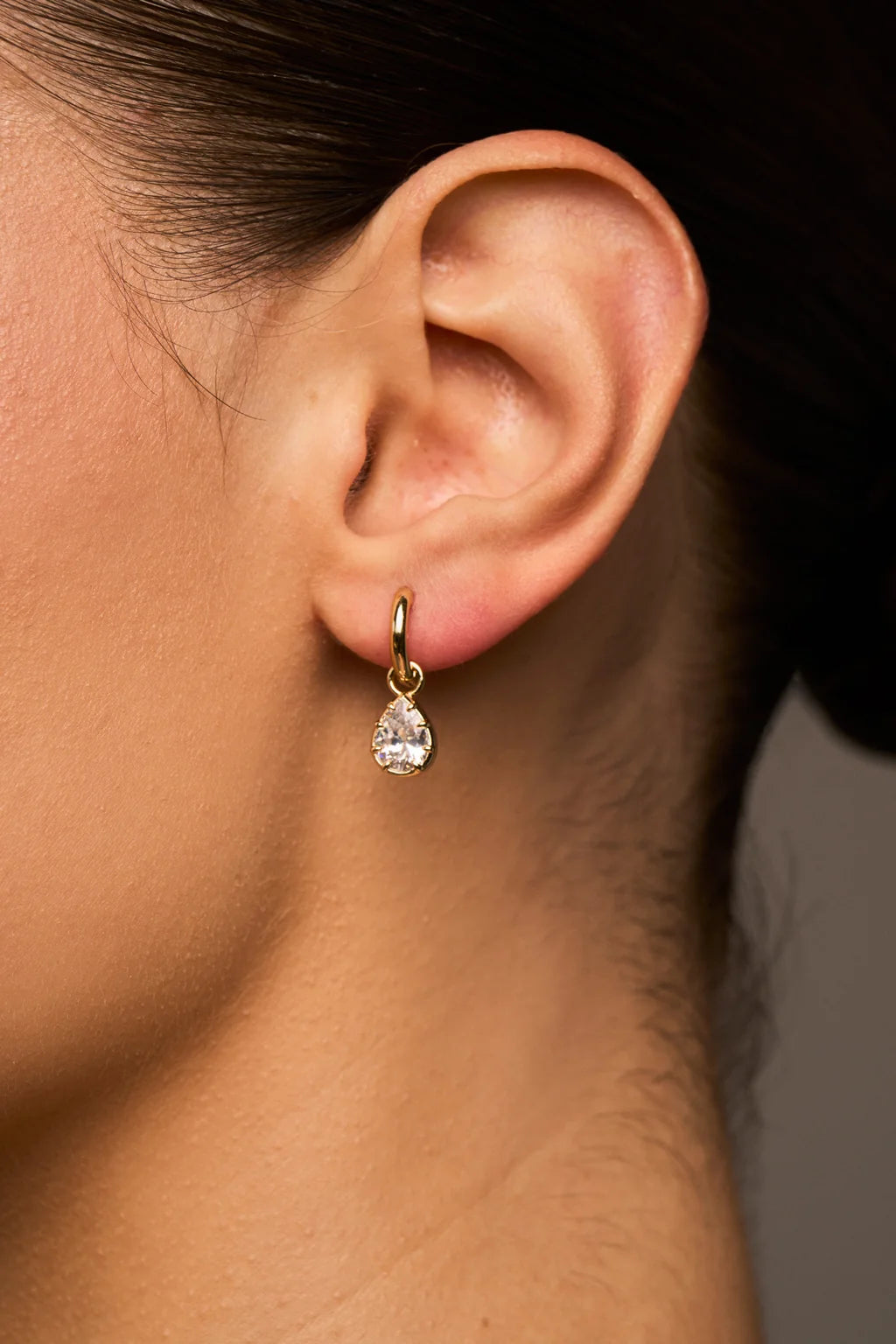Cleo Bezel Set Earrings