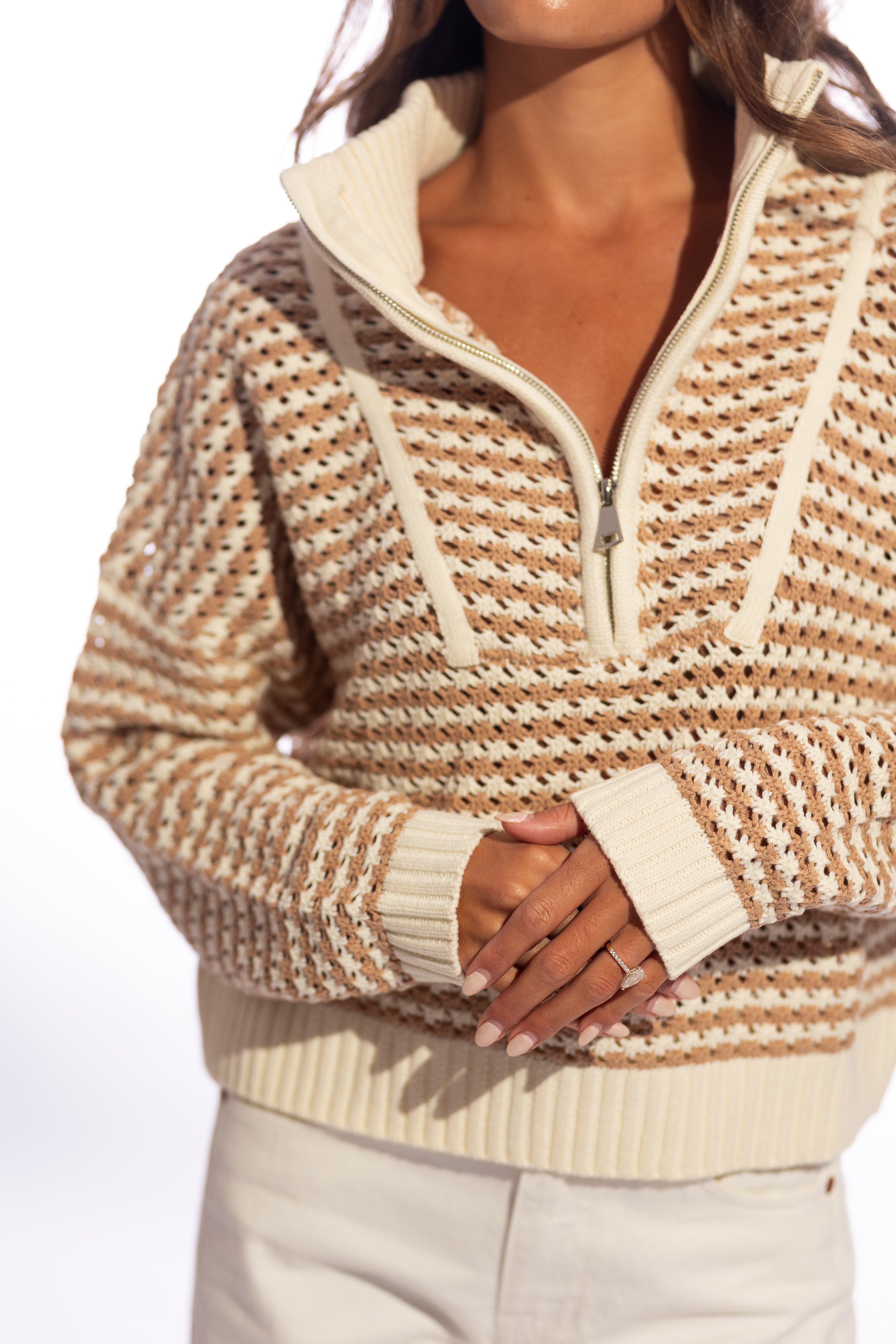 Camden Half Zip Sweater