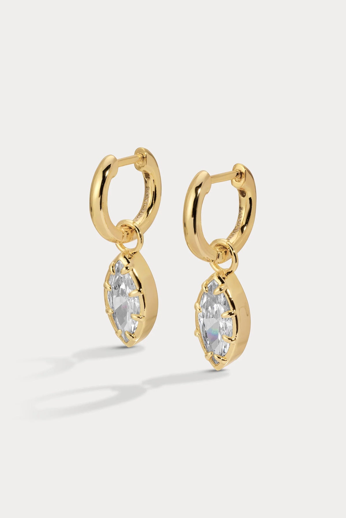 Cleo Bezel Set Earrings