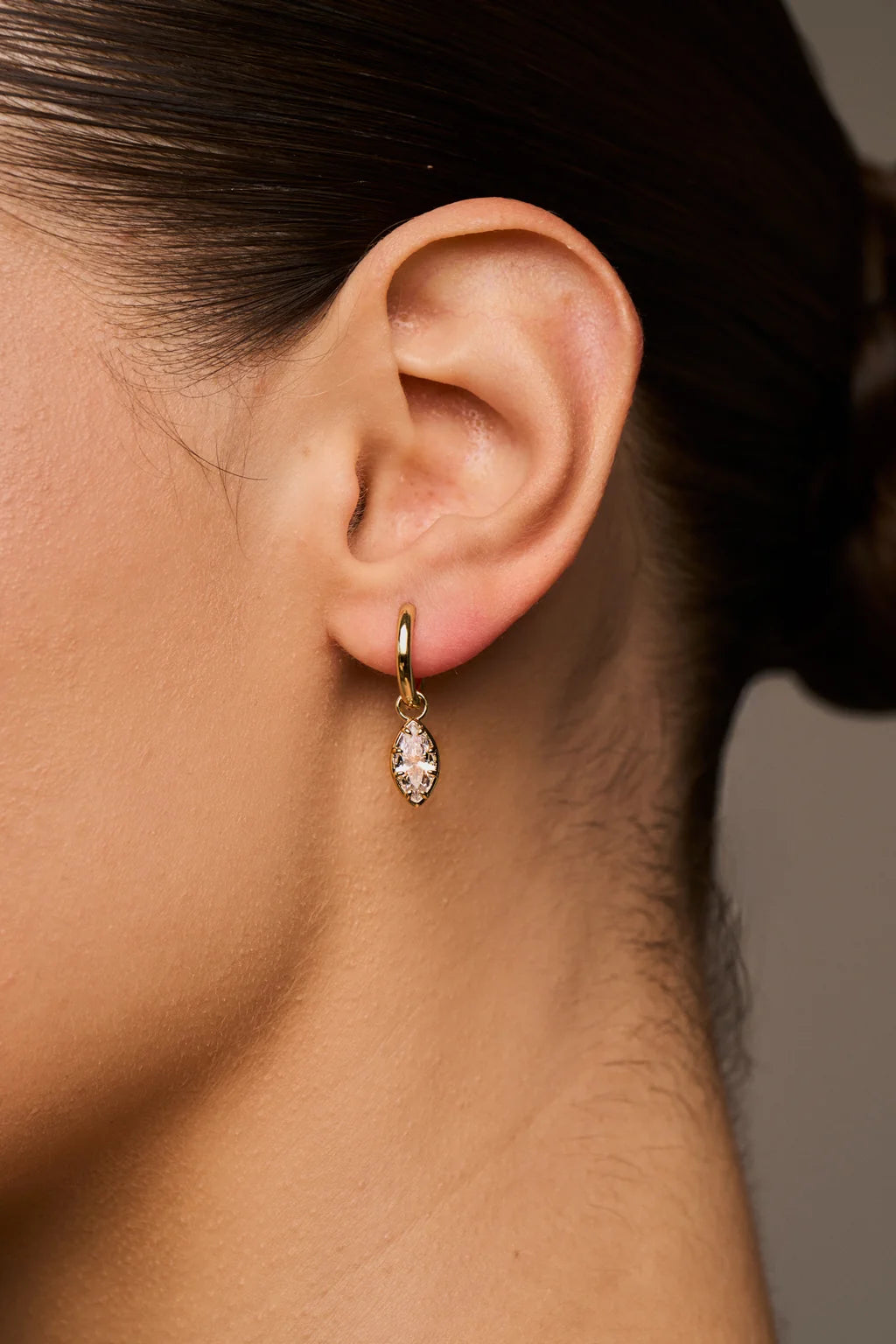 Cleo Bezel Set Earrings