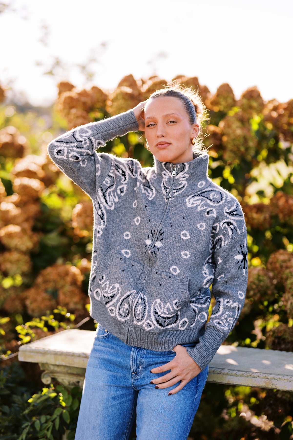 Pre-Order Bridget Bandana Sweater