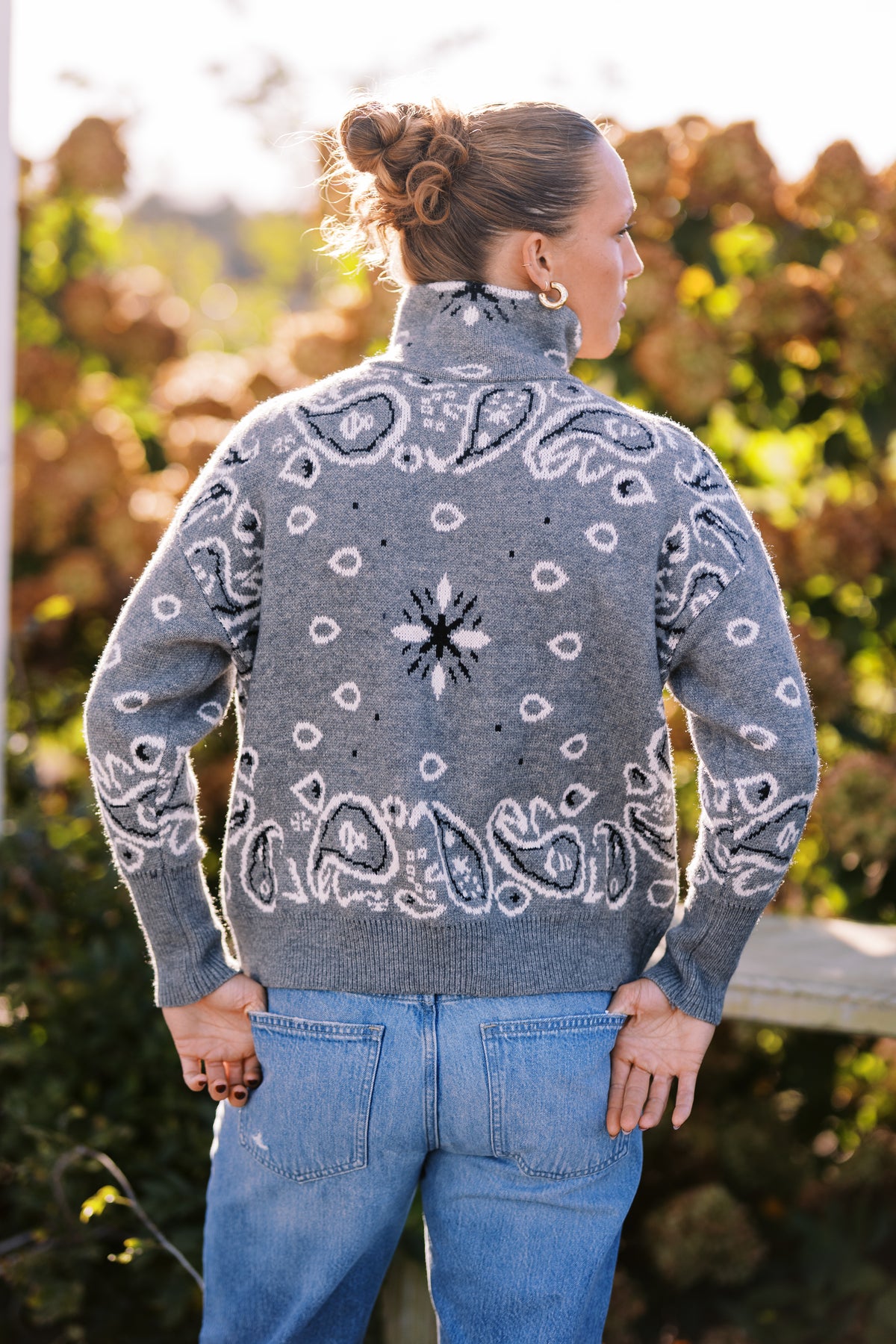 Pre-Order Bridget Bandana Sweater