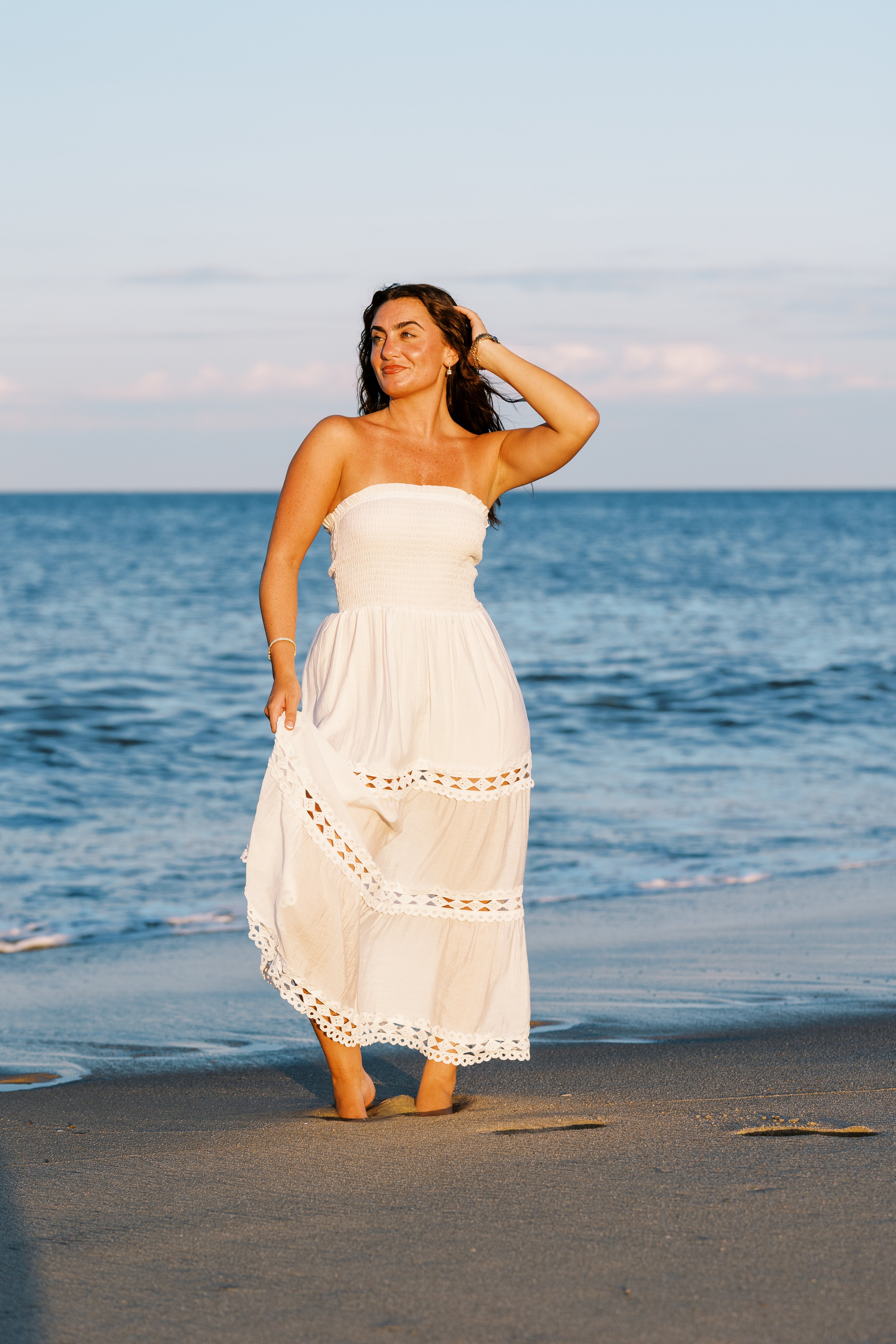 Emerson Eyelet Midi Dress
