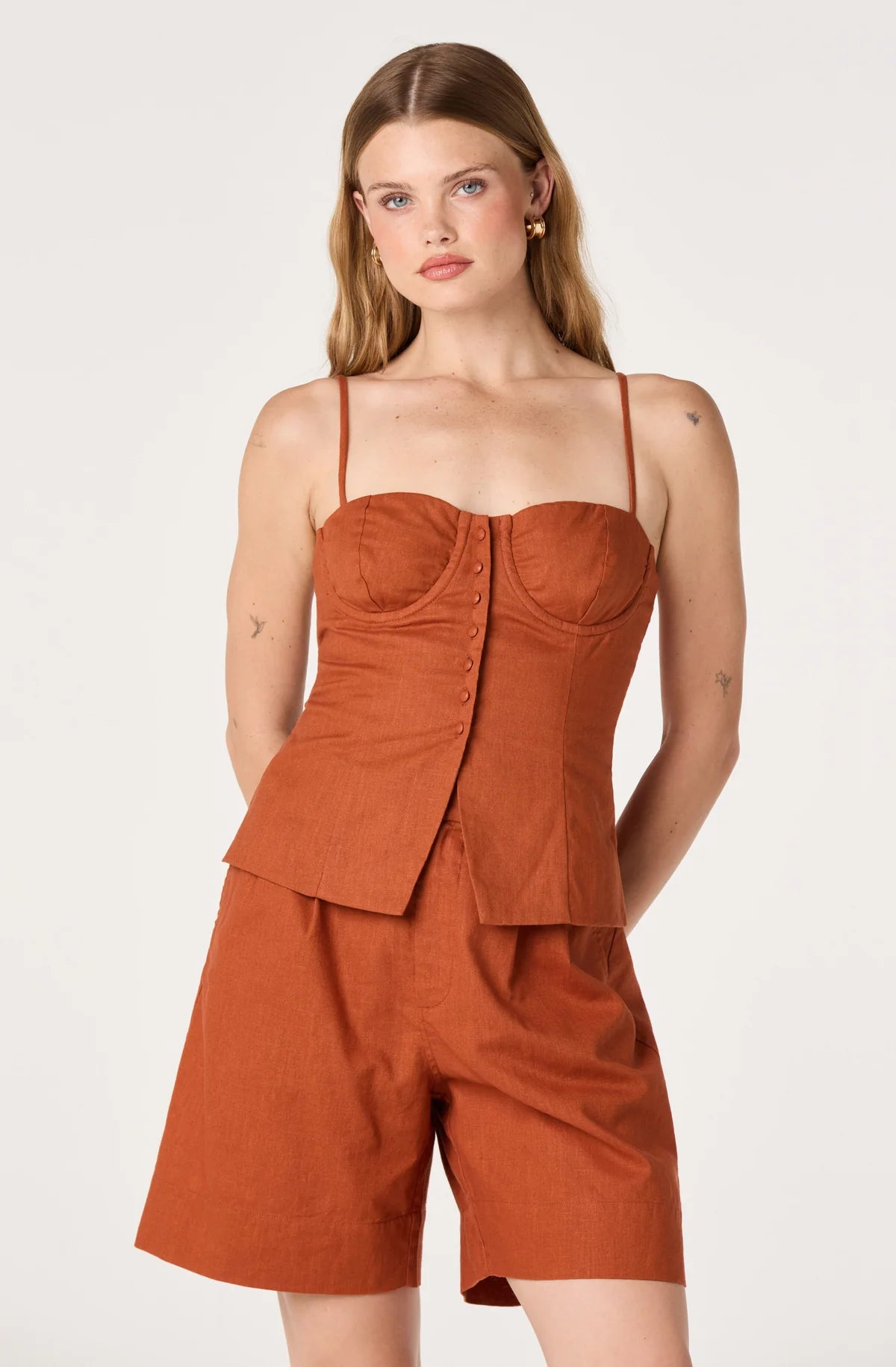 Koda Linen Top