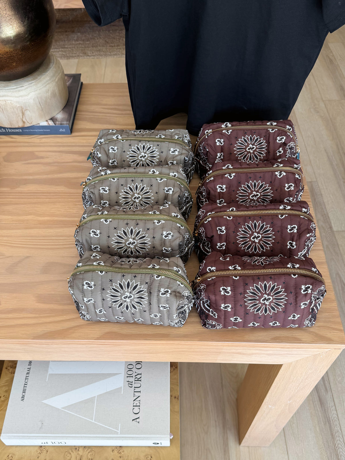 Bandana Print Pouch