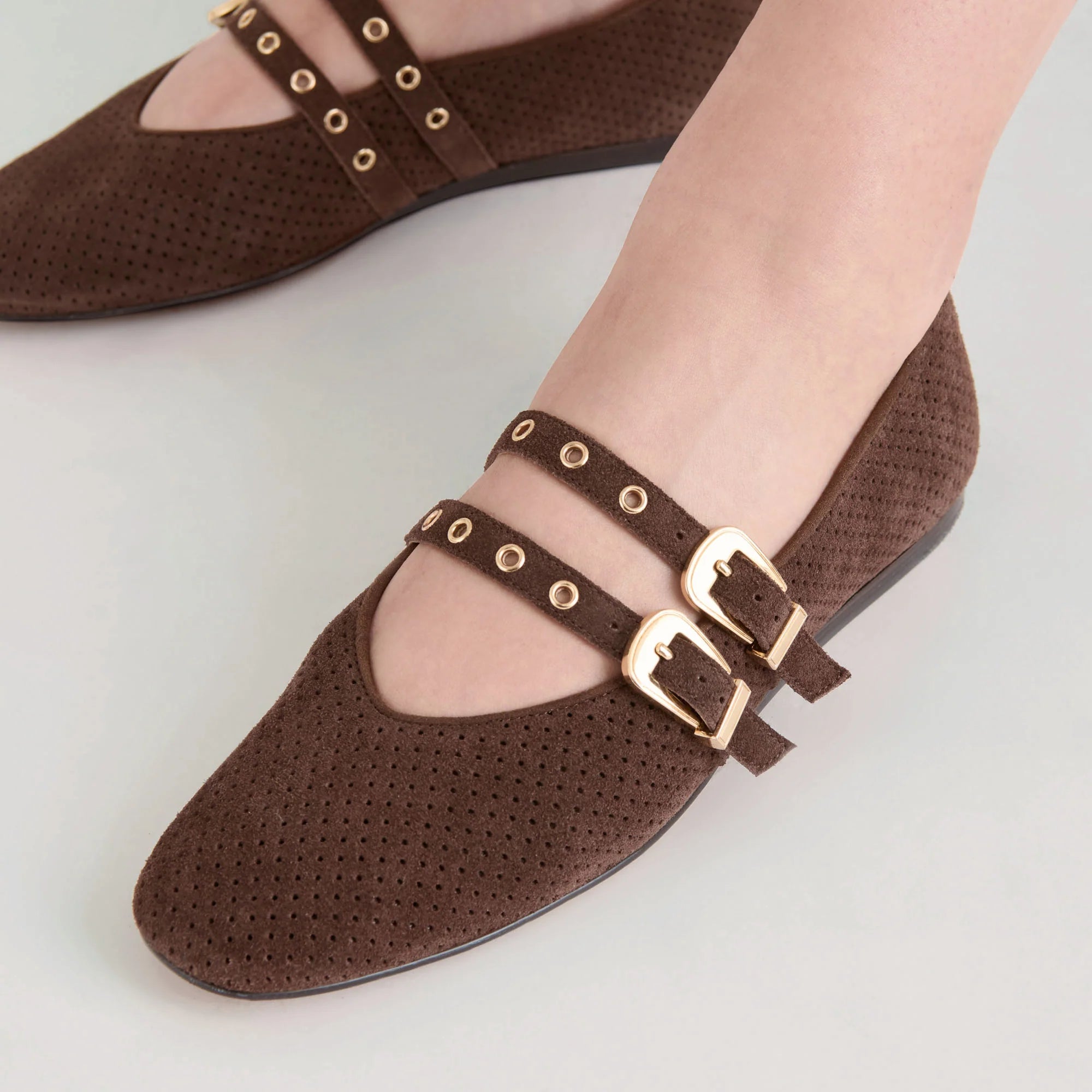 Baylee Grommet Ballet Flats