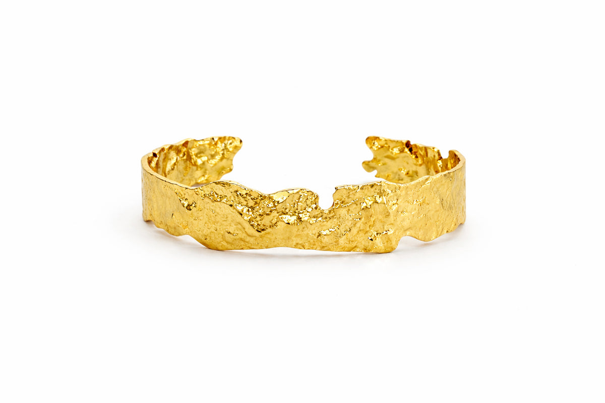 Gold Plated Cuff Bracelet
