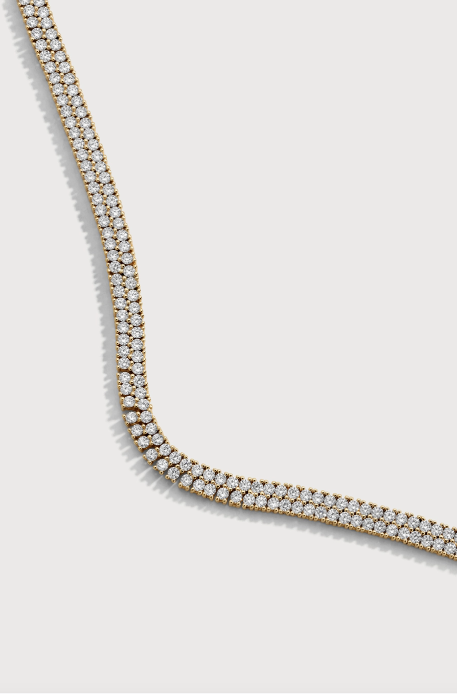 Double Layered Tennis Bracelet