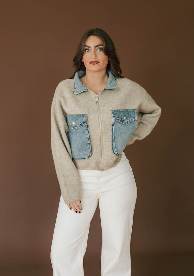 Raya Sweater Jacket