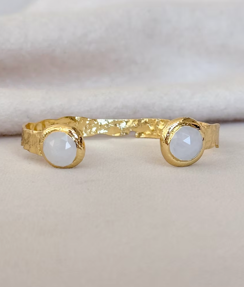 Stone Cuff Bracelet