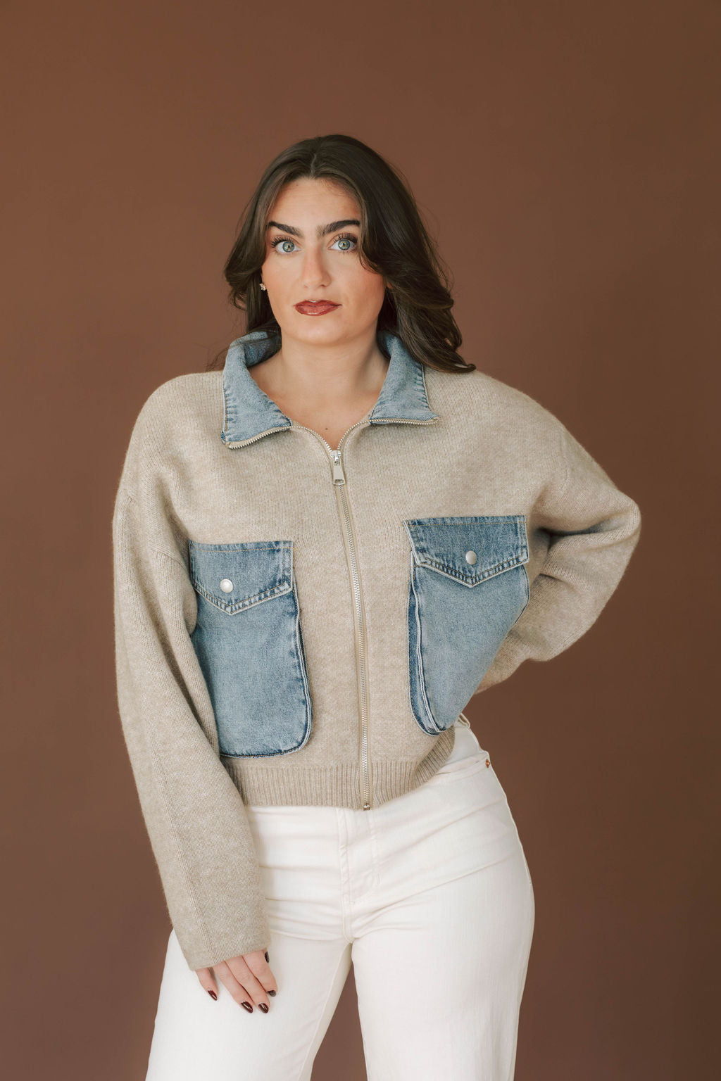 Raya Sweater Jacket