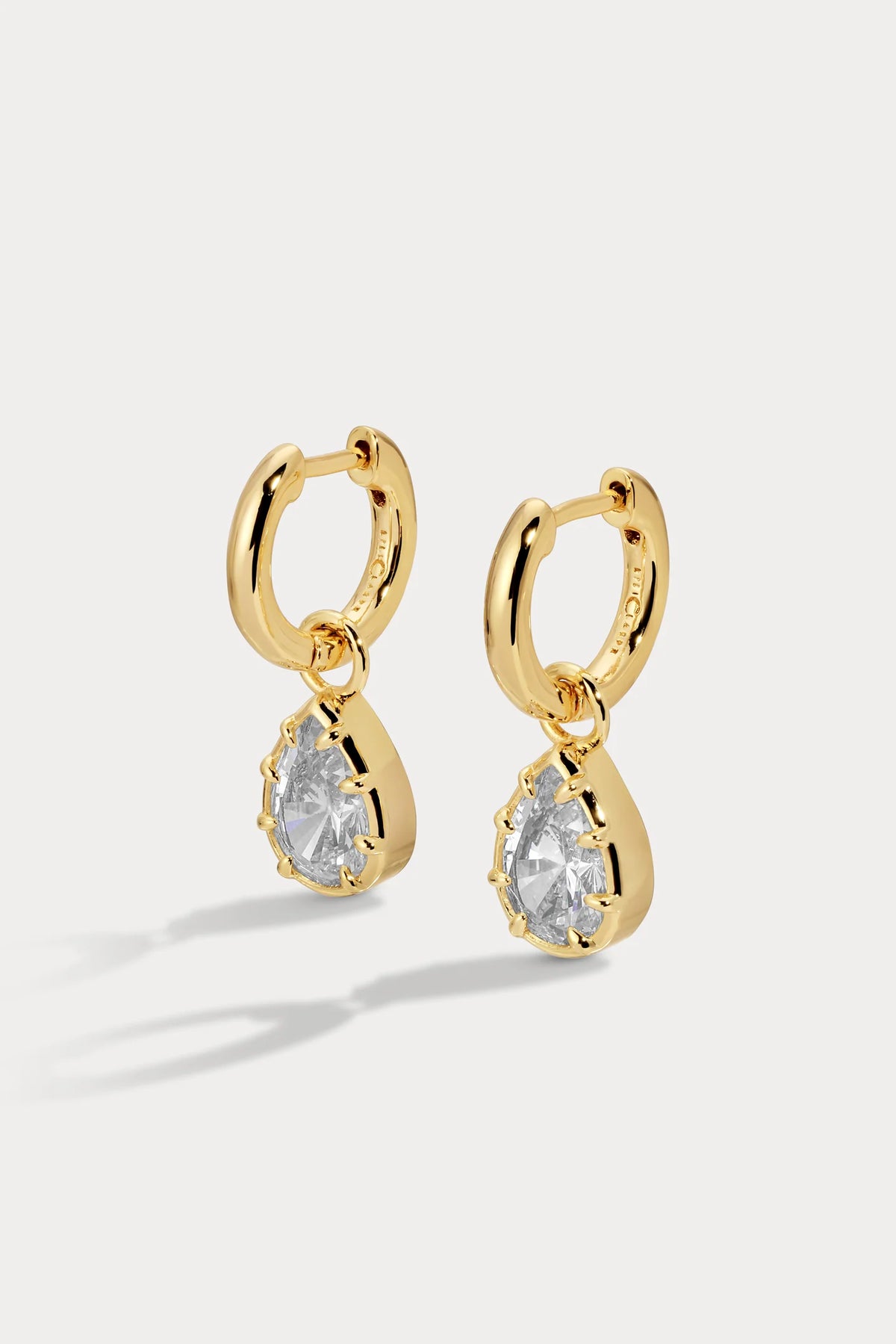 Cleo Bezel Set Earrings