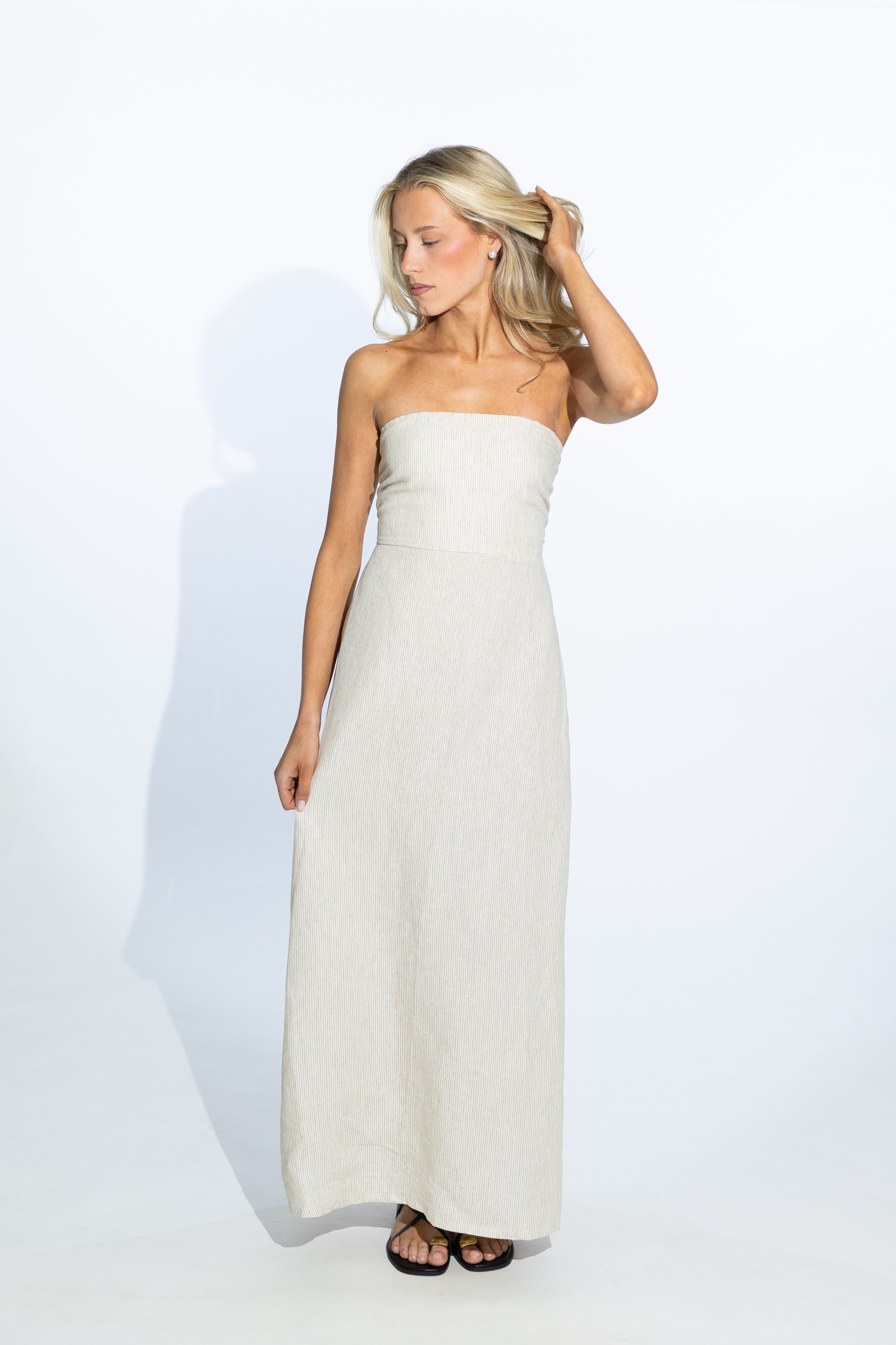 Gaia Linen Dress