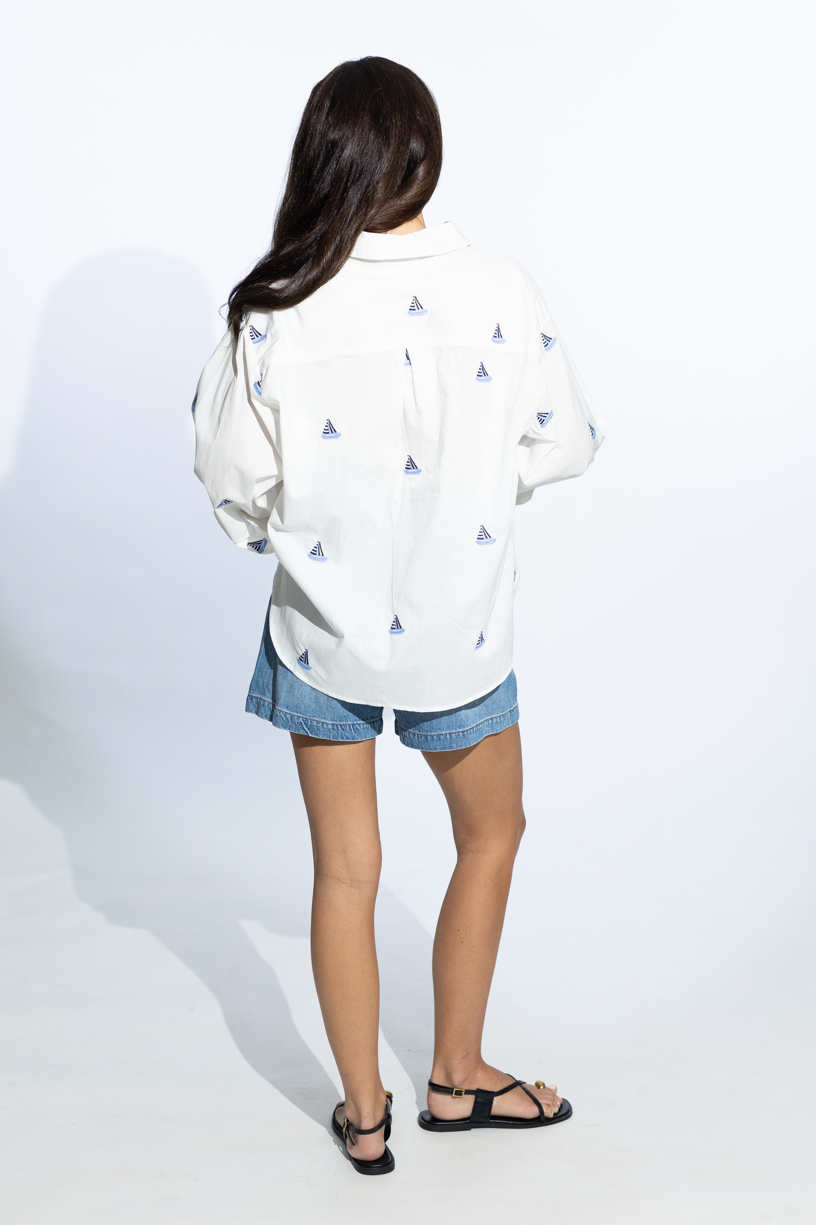 Sailboat Button Down Shirt