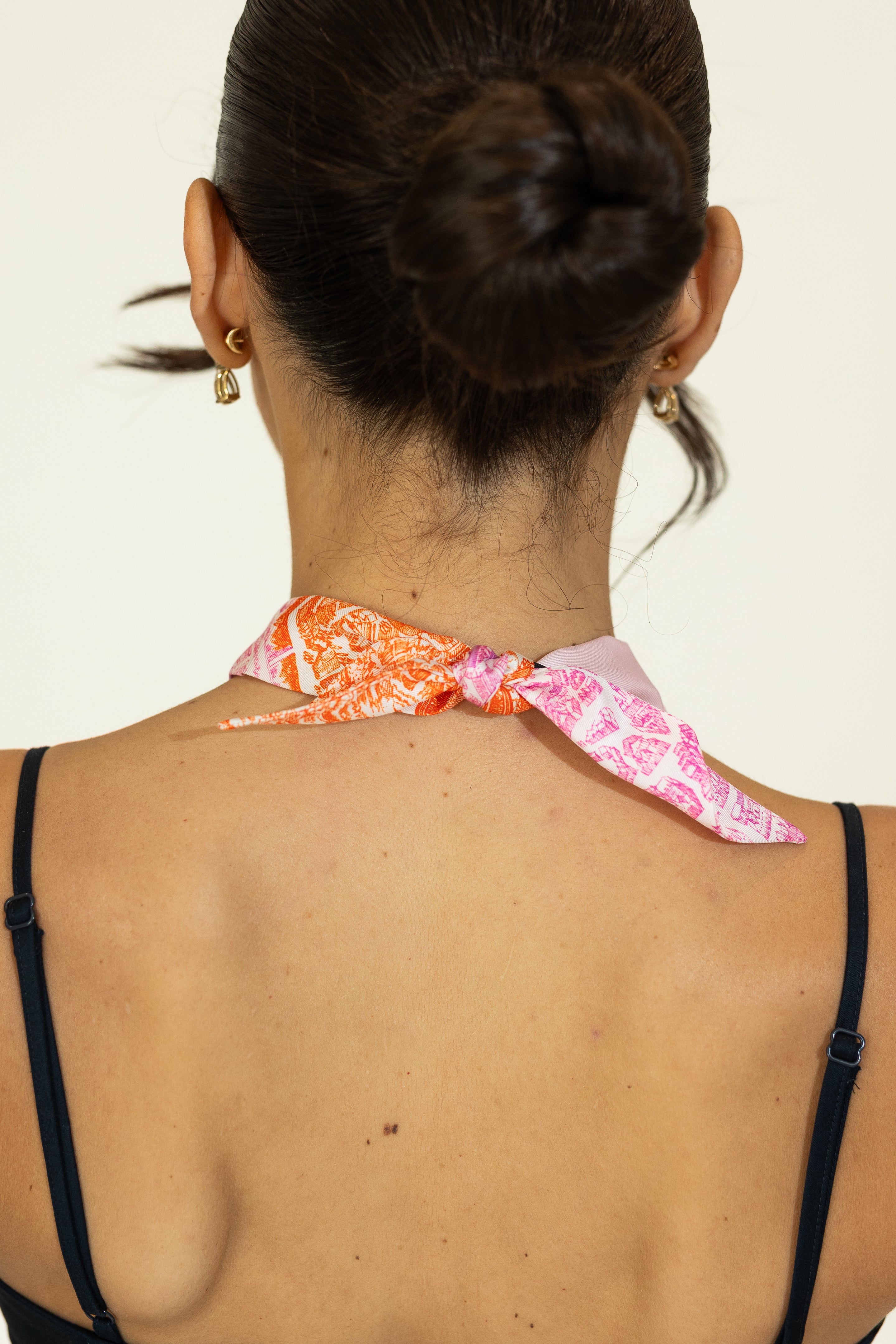 St. Barths Pink Scarf Necklace