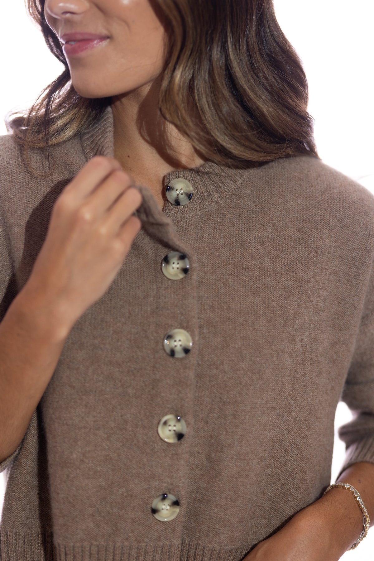 Nina 100% Cashmere Cardigan