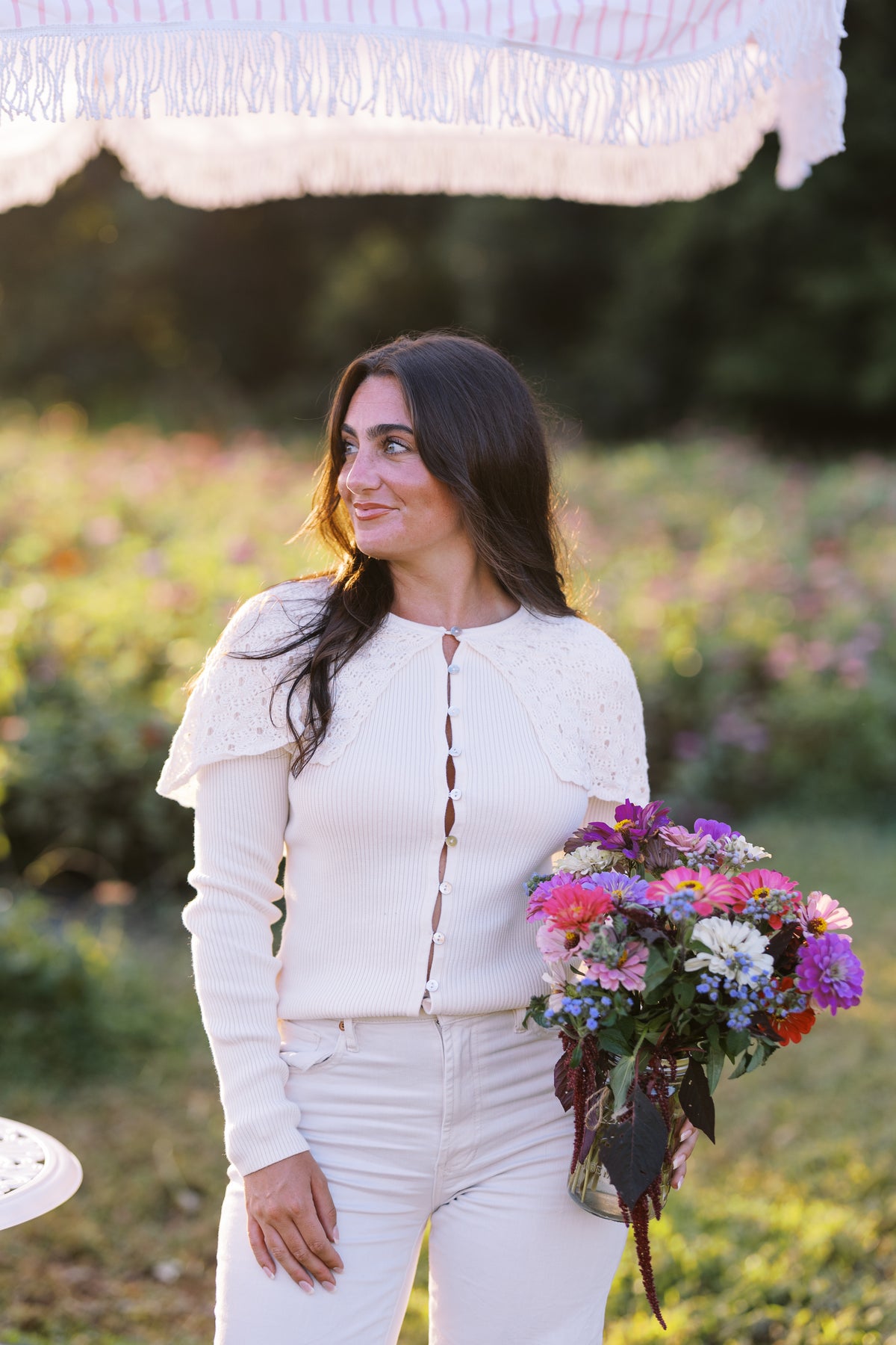 Valley Cape Crochet Cardigan