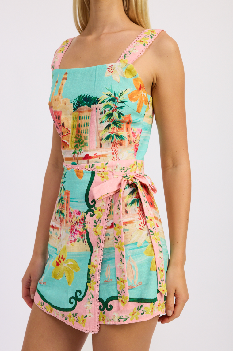 Selena Tropical Romper